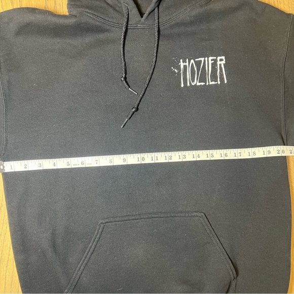 Hozier 2023 Tour Simple Living Things Black Hoodie Size Medium Unisex - Picture 6 of 10